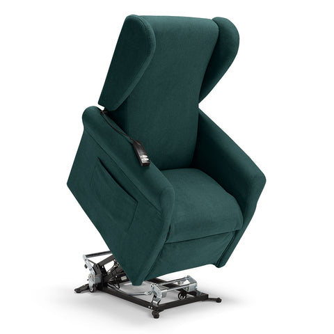 Poltrona elettrica relax 2 motori Pisa Design Bergere con Kit Optional Batteria