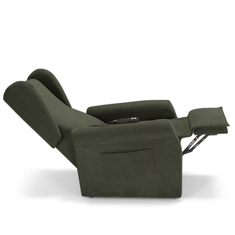 Poltrona elettrica relax 2 motori Pisa Design Bergere con Kit Optional Batteria