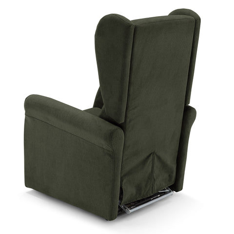 Poltrona elettrica relax 2 motori Pisa Design Bergere con Kit Optional Batteria