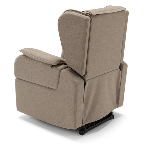 Poltrona elettrica relax 2 motori Berlino con Roller System, Kit Optional Batteria e Kit Optional Tavolino
