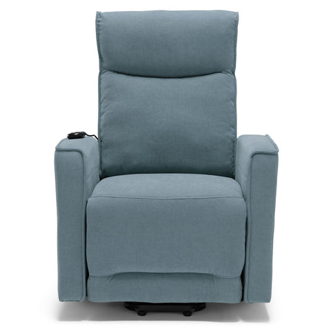 Poltrona elettrica relax 2 motori Londra Design Moderno 2 ruote direzionali Con Kit Optional Batteria