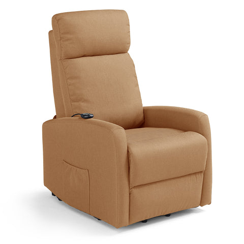 Poltrona elettrica relax 1 motore Seattle Plus New adatta per piccoli spazi Con Kit Optional Batteria