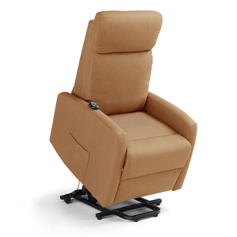 Poltrona elettrica relax 1 motore Seattle Plus New adatta per piccoli spazi Con Kit Optional Batteria