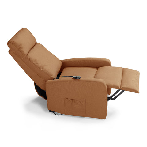 Poltrona elettrica relax 1 motore Seattle Plus New adatta per piccoli spazi Con Kit Optional Batteria