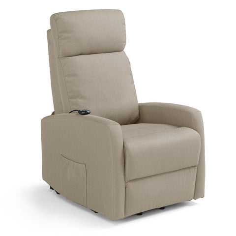 Poltrona elettrica relax 1 motore Seattle Plus New adatta per piccoli spazi Con Kit Optional Batteria