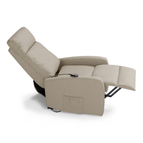 Poltrona elettrica relax 1 motore Seattle Plus New adatta per piccoli spazi Con Kit Optional Batteria