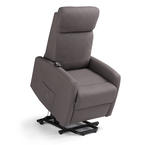 Poltrona elettrica relax 1 motore Seattle Plus New adatta per piccoli spazi Con Kit Optional Batteria