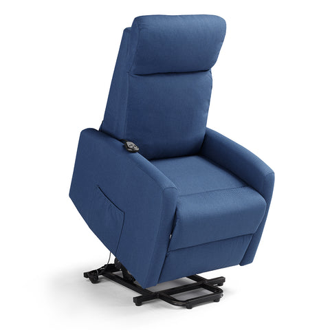 Poltrona elettrica relax 2 motori Seattle Plus New adatta per piccoli spazi Con Kit Optional Batteria