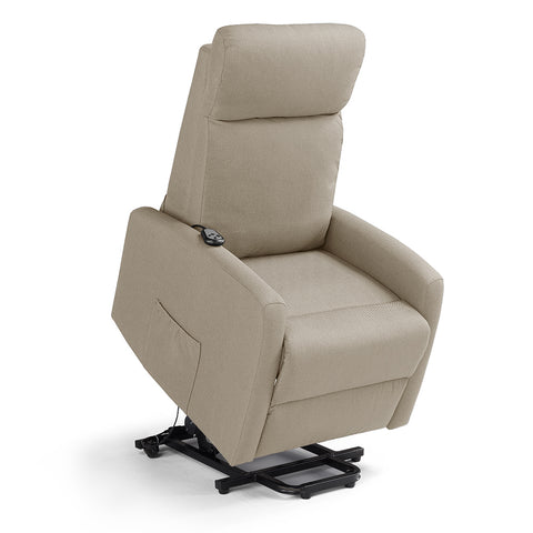 Poltrona elettrica relax 2 motori Seattle Plus New adatta per piccoli spazi Con Kit Optional Batteria