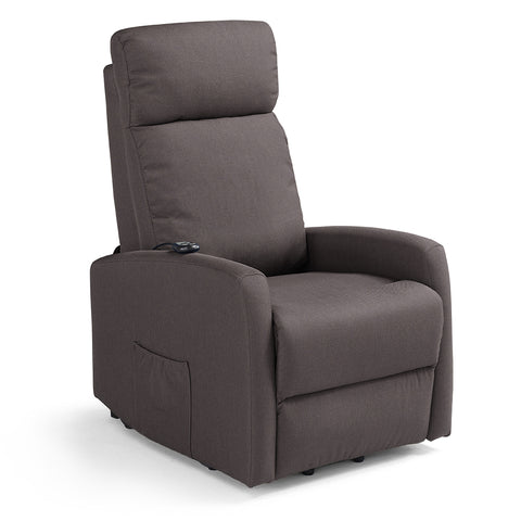 Poltrona elettrica relax 2 motori Seattle Plus New adatta per piccoli spazi Con Kit Optional Batteria