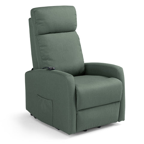 Poltrona elettrica relax 2 motori Seattle Plus New adatta per piccoli spazi Con Kit Optional Batteria