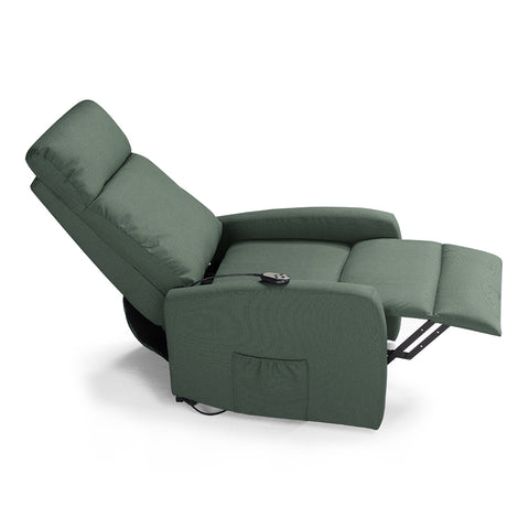 Poltrona elettrica relax 2 motori Seattle Plus New adatta per piccoli spazi Con Kit Optional Batteria