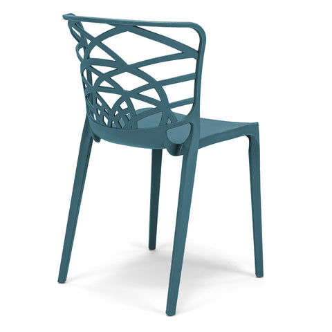 Sedia in polipropilene Armonia impilabile Design moderno da Interno/Esterno