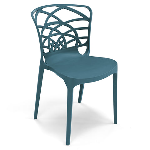 Sedia in polipropilene Armonia impilabile Design moderno da Interno/Esterno