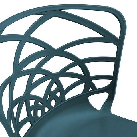Sedia in polipropilene Armonia impilabile Design moderno da Interno/Esterno