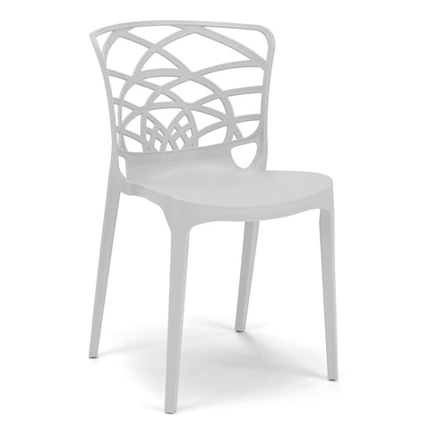 Sedia in polipropilene Armonia impilabile Design moderno da Interno/Esterno
