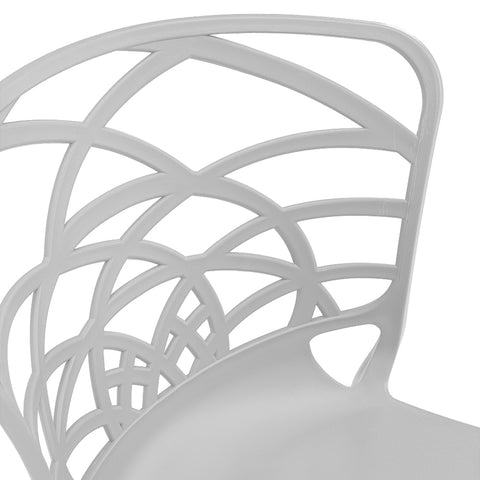 Sedia in polipropilene Armonia impilabile Design moderno da Interno/Esterno
