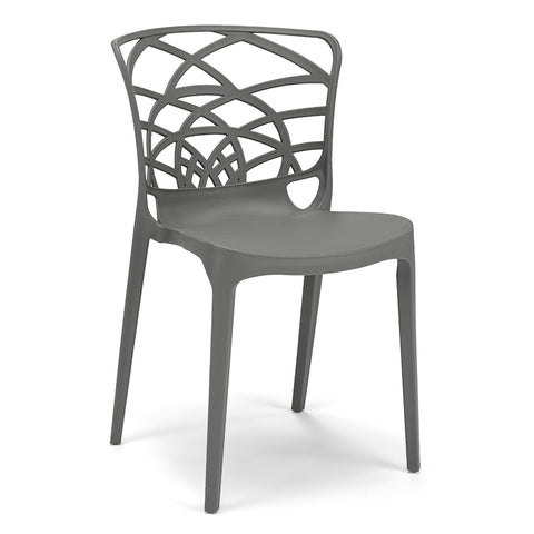Sedia in polipropilene Armonia impilabile Design moderno da Interno/Esterno