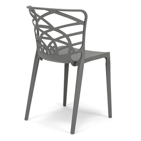 Sedia in polipropilene Armonia impilabile Design moderno da Interno/Esterno
