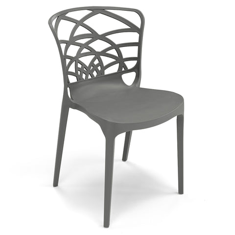 Sedia in polipropilene Armonia impilabile Design moderno da Interno/Esterno