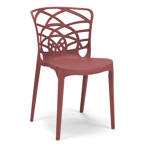 Sedia in polipropilene Armonia impilabile Design moderno da Interno/Esterno
