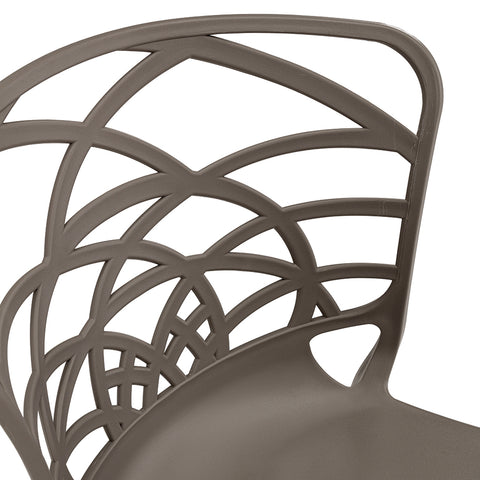 Sedia in polipropilene Armonia impilabile Design moderno da Interno/Esterno