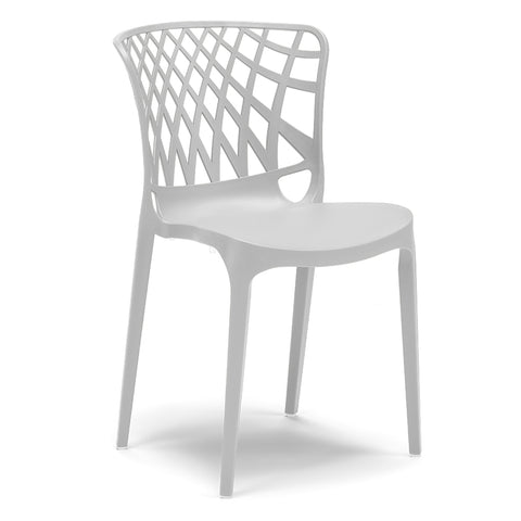 Sedia in polipropilene Arko impilabile Design moderno da Interno/Esterno