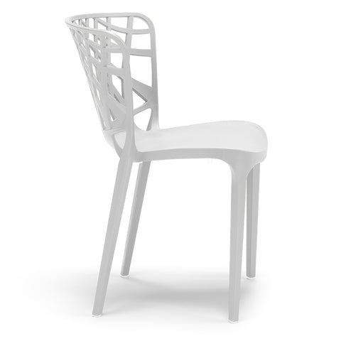 Sedia in polipropilene Arko impilabile Design moderno da Interno/Esterno