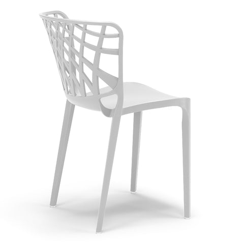 Sedia in polipropilene Arko impilabile Design moderno da Interno/Esterno