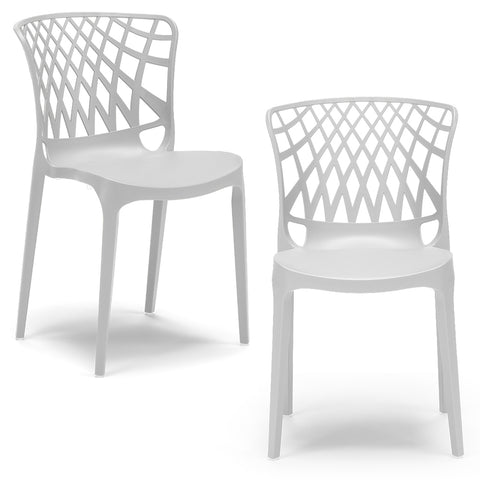 Sedia in polipropilene Arko impilabile Design moderno da Interno/Esterno