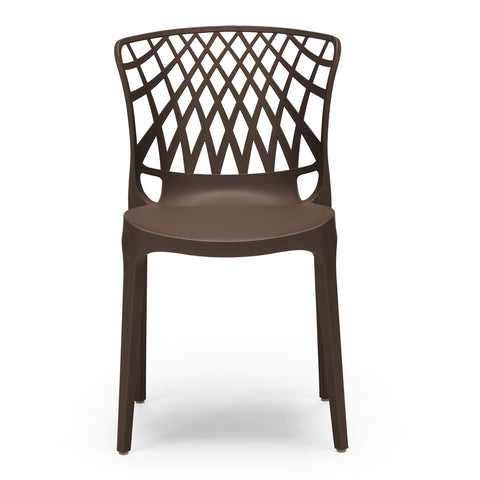 Sedia in polipropilene Arko impilabile Design moderno da Interno/Esterno