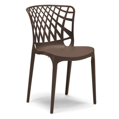 Sedia in polipropilene Arko impilabile Design moderno da Interno/Esterno