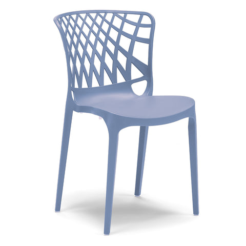 Sedia in polipropilene Arko impilabile Design moderno da Interno/Esterno