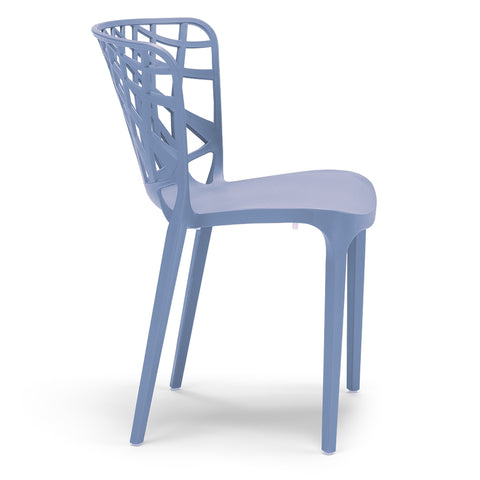 Sedia in polipropilene Arko impilabile Design moderno da Interno/Esterno