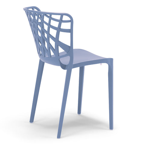 Sedia in polipropilene Arko impilabile Design moderno da Interno/Esterno