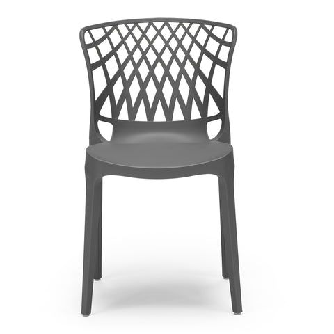 Sedia in polipropilene Arko impilabile Design moderno da Interno/Esterno