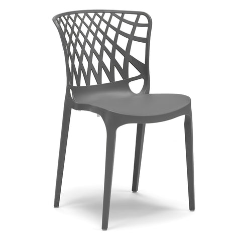 Sedia in polipropilene Arko impilabile Design moderno da Interno/Esterno
