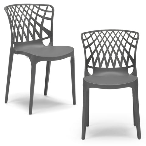 Sedia in polipropilene Arko impilabile Design moderno da Interno/Esterno