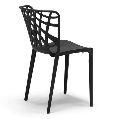 Sedia in polipropilene Arko impilabile Design moderno da Interno/Esterno