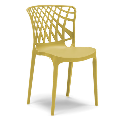 Sedia in polipropilene Arko impilabile Design moderno da Interno/Esterno