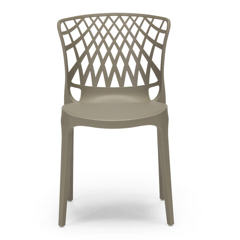 Sedia in polipropilene Arko impilabile Design moderno da Interno/Esterno