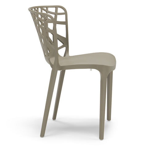 Sedia in polipropilene Arko impilabile Design moderno da Interno/Esterno