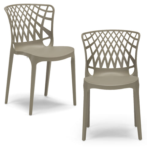 Sedia in polipropilene Arko impilabile Design moderno da Interno/Esterno