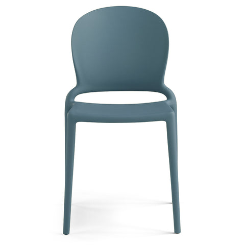 Sedia in polipropilene Jasmine impilabile Design moderno da Interno/Esterno