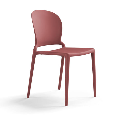 Sedia in polipropilene Jasmine impilabile Design moderno da Interno/Esterno