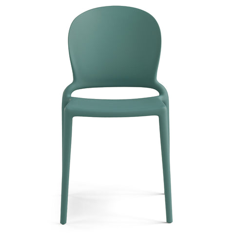 Sedia in polipropilene Jasmine impilabile Design moderno da Interno/Esterno