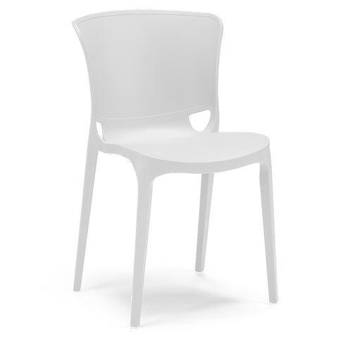 Sedia in polipropilene Jumbo impilabile Design moderno da Interno/Esterno