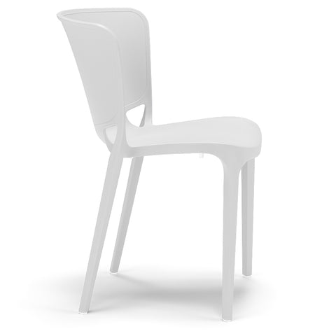 Sedia in polipropilene Jumbo impilabile Design moderno da Interno/Esterno