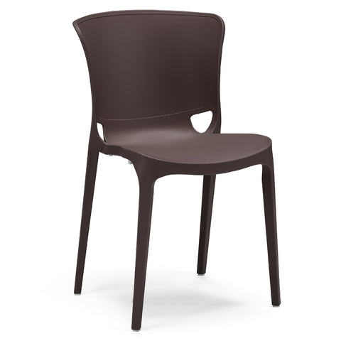 Sedia in polipropilene Jumbo impilabile Design moderno da Interno/Esterno