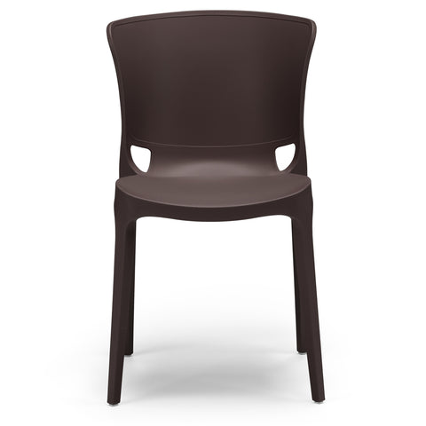 Sedia in polipropilene Jumbo impilabile Design moderno da Interno/Esterno